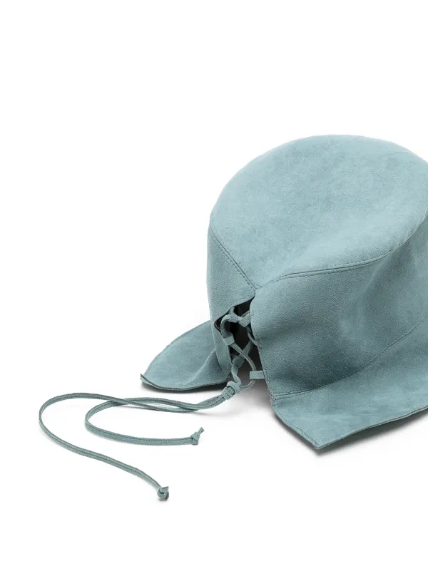 Muller Of Yoshiokubo Saddle suede-effect Bucket Hat - Farfetch