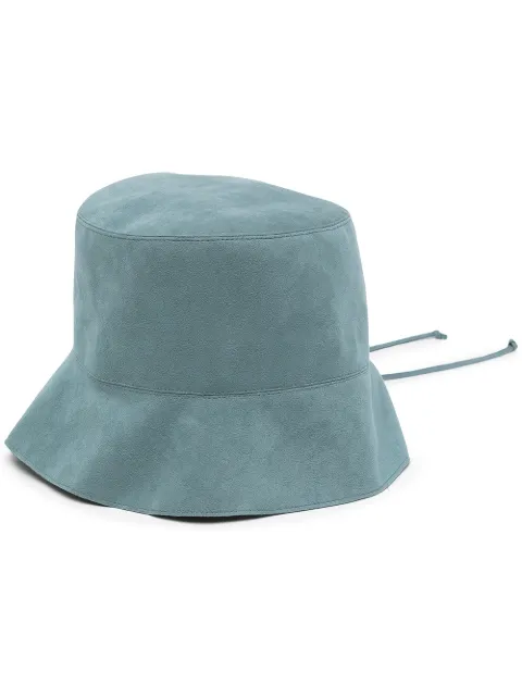 Muller Of Yoshiokubo Saddle suede-effect bucket hat 