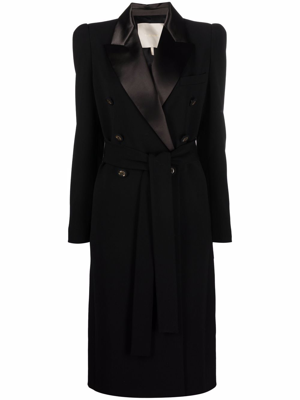 Elie Saab double-breasted Crepe Coat - Farfetch