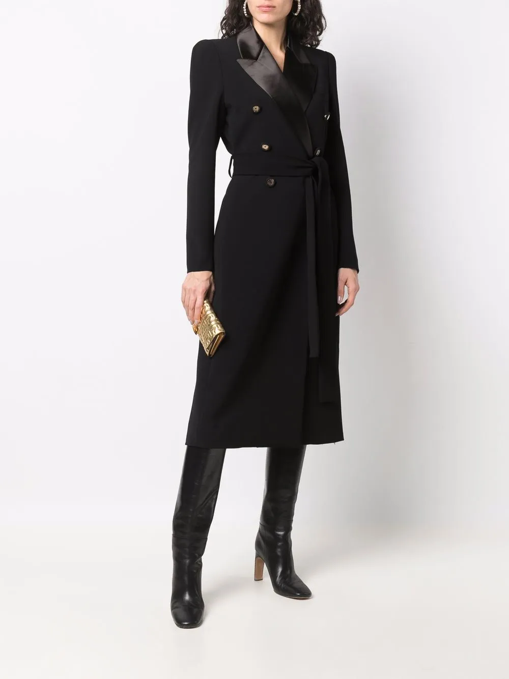 фото Elie saab двубортное пальто
