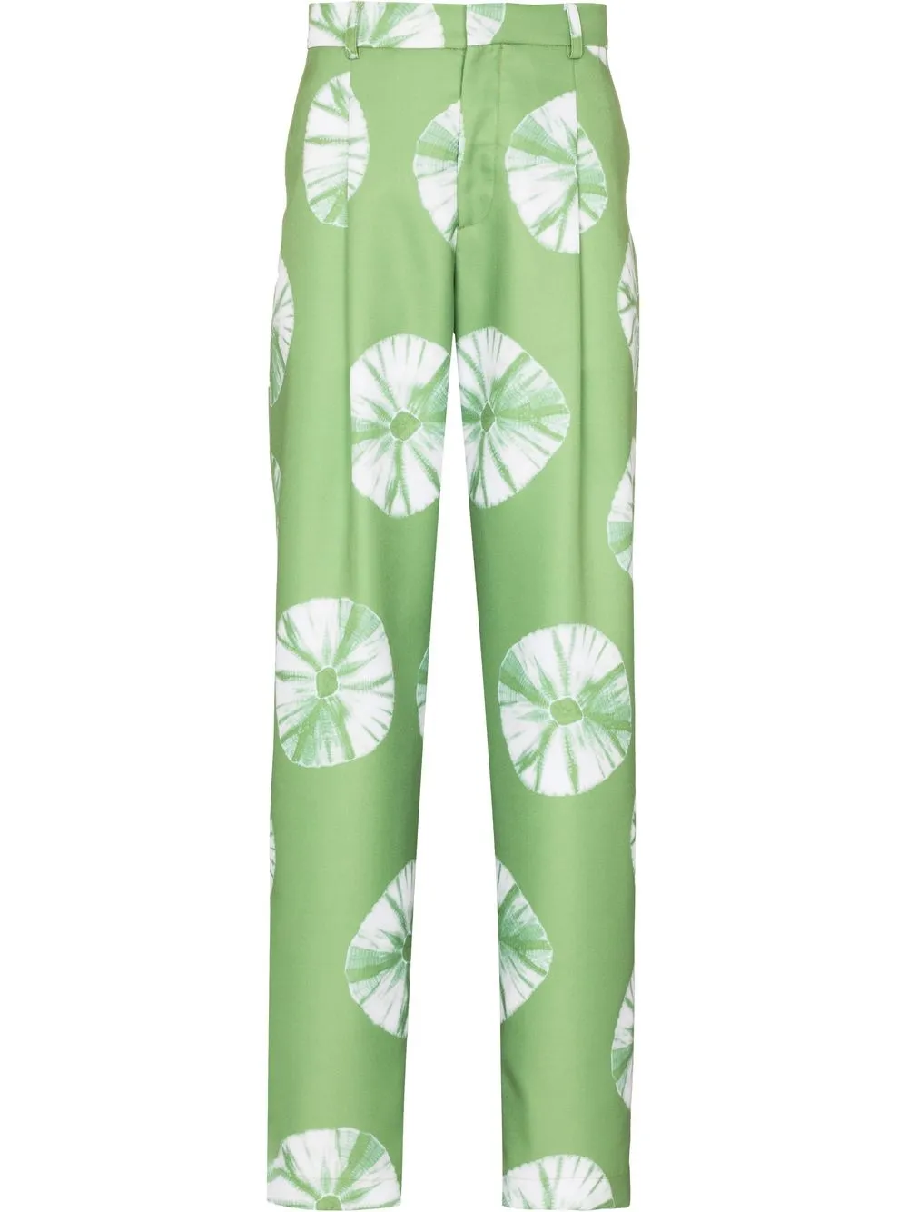 

Labrum London pantalones con efecto tie-dye - Verde