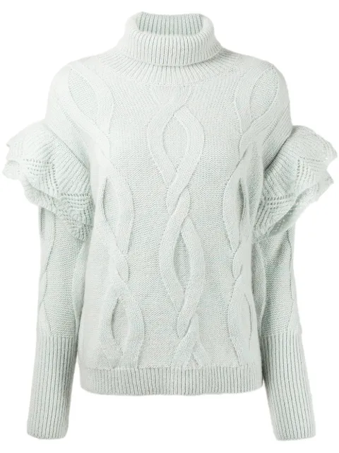 Onefifteen X Beyond The Radar cable knit jumper 