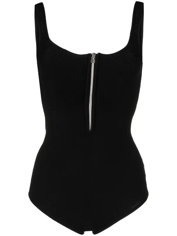 Muller Of Yoshiokubo Clamp Zip Up Bodysuit Farfetch