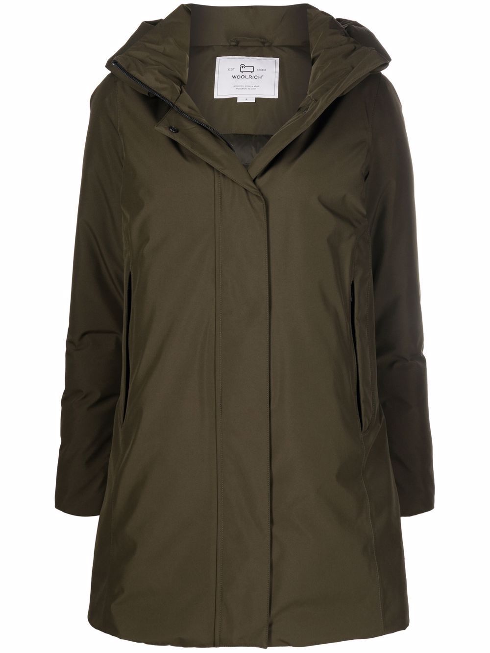 Image 1 of Woolrich padded rain coat