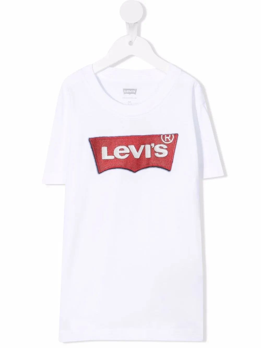 фото Levi's kids длинная футболка с логотипом