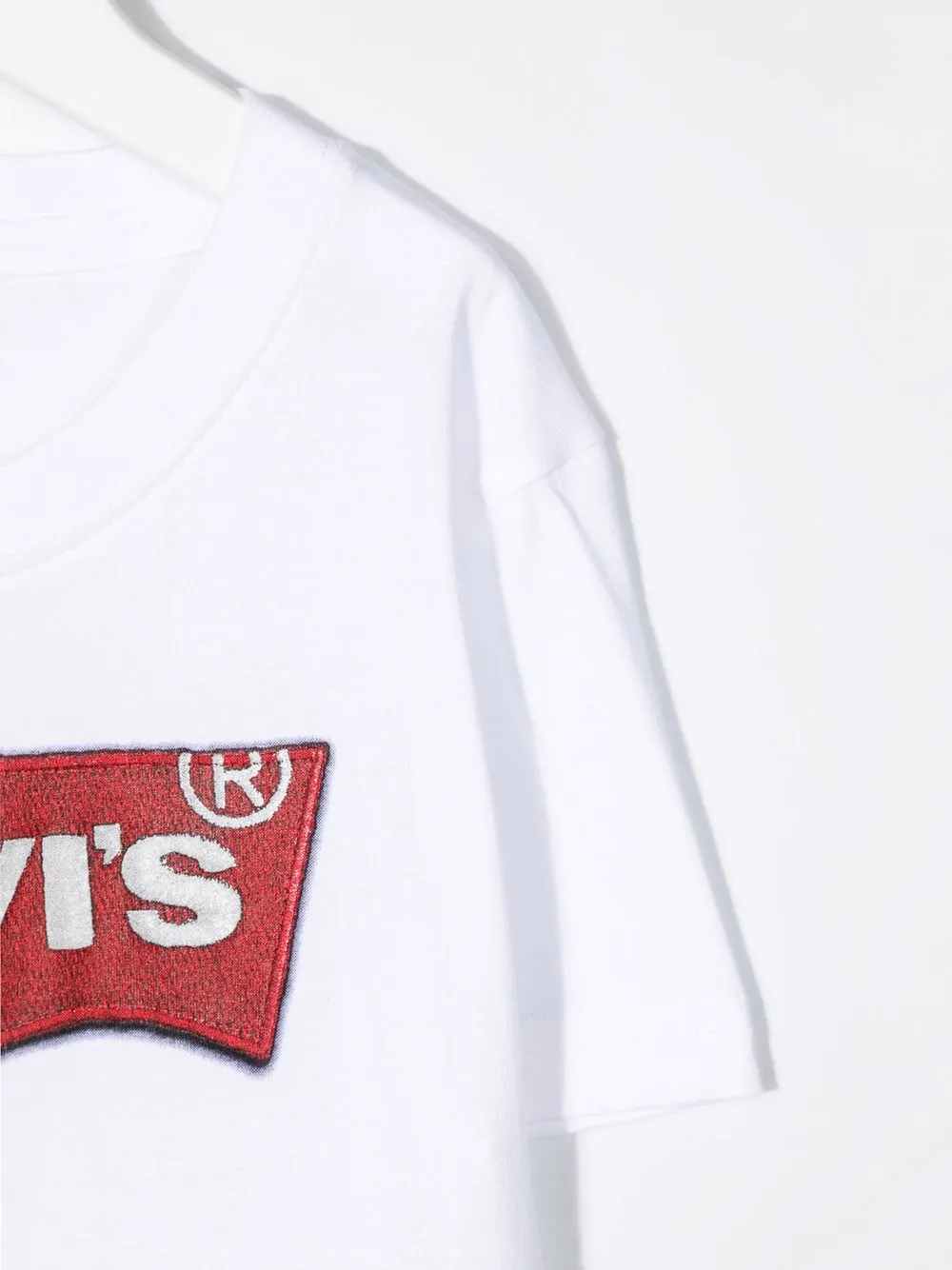 фото Levi's kids длинная футболка с логотипом