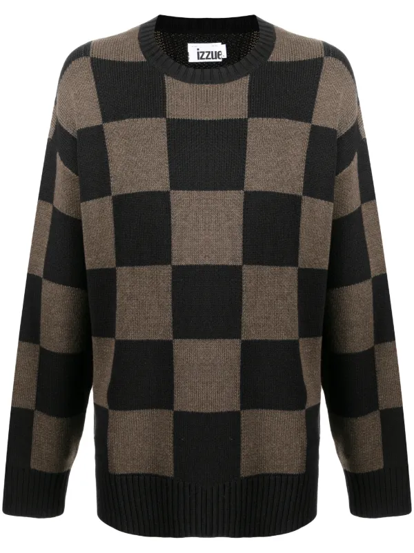 checkered jumper mens