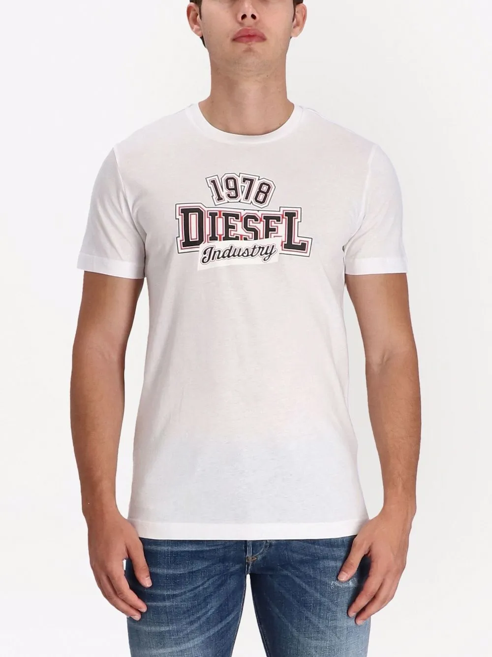фото Diesel футболка с логотипом