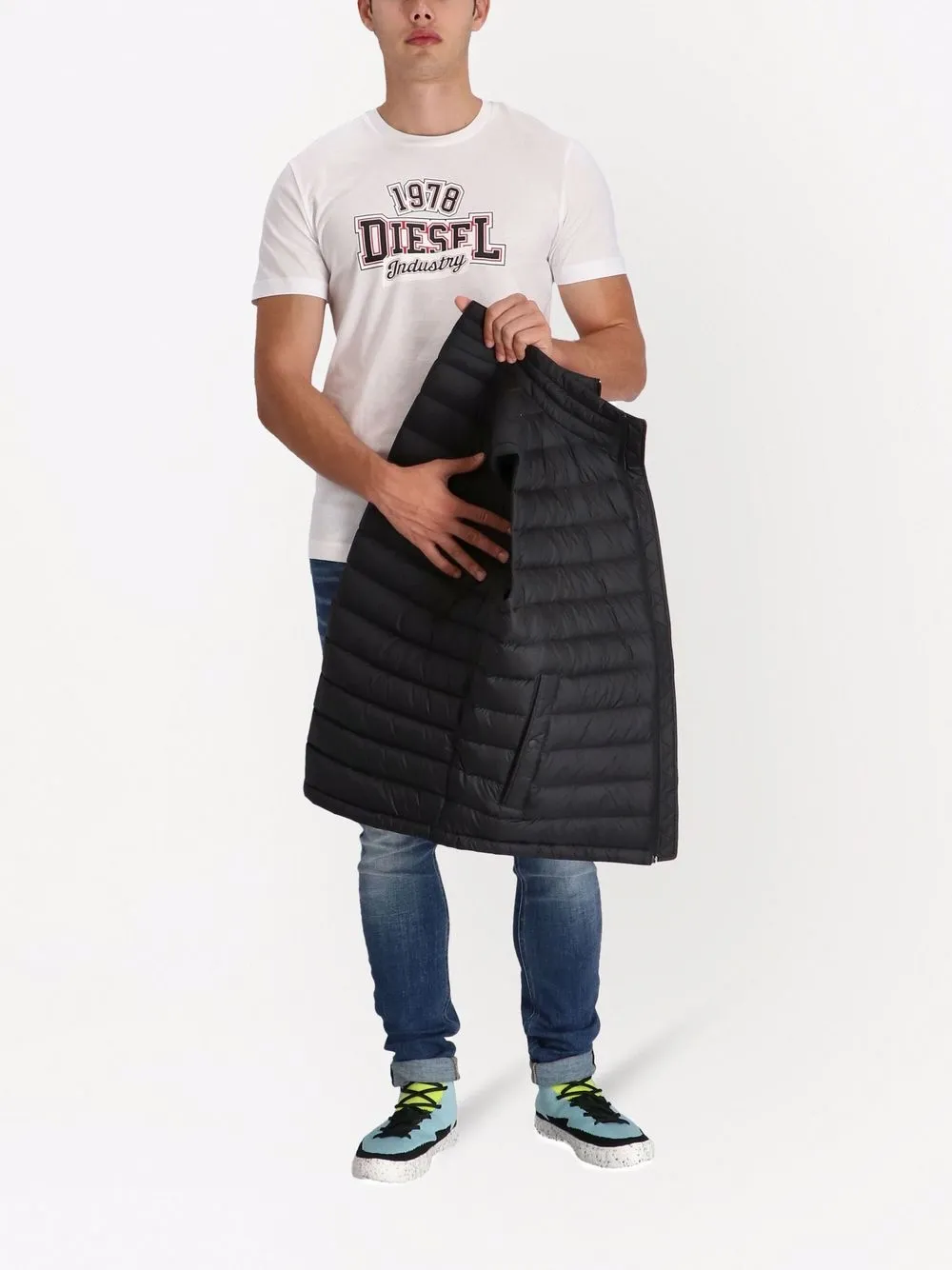 фото Diesel футболка с логотипом