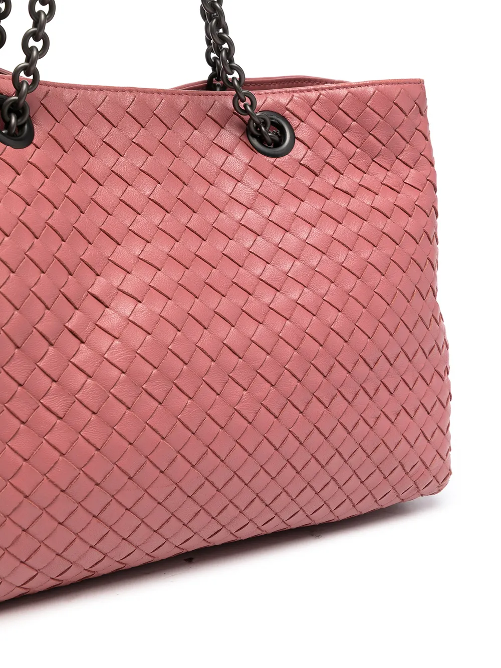 фото Bottega veneta pre-owned сумка-тоут с плетением intrecciato