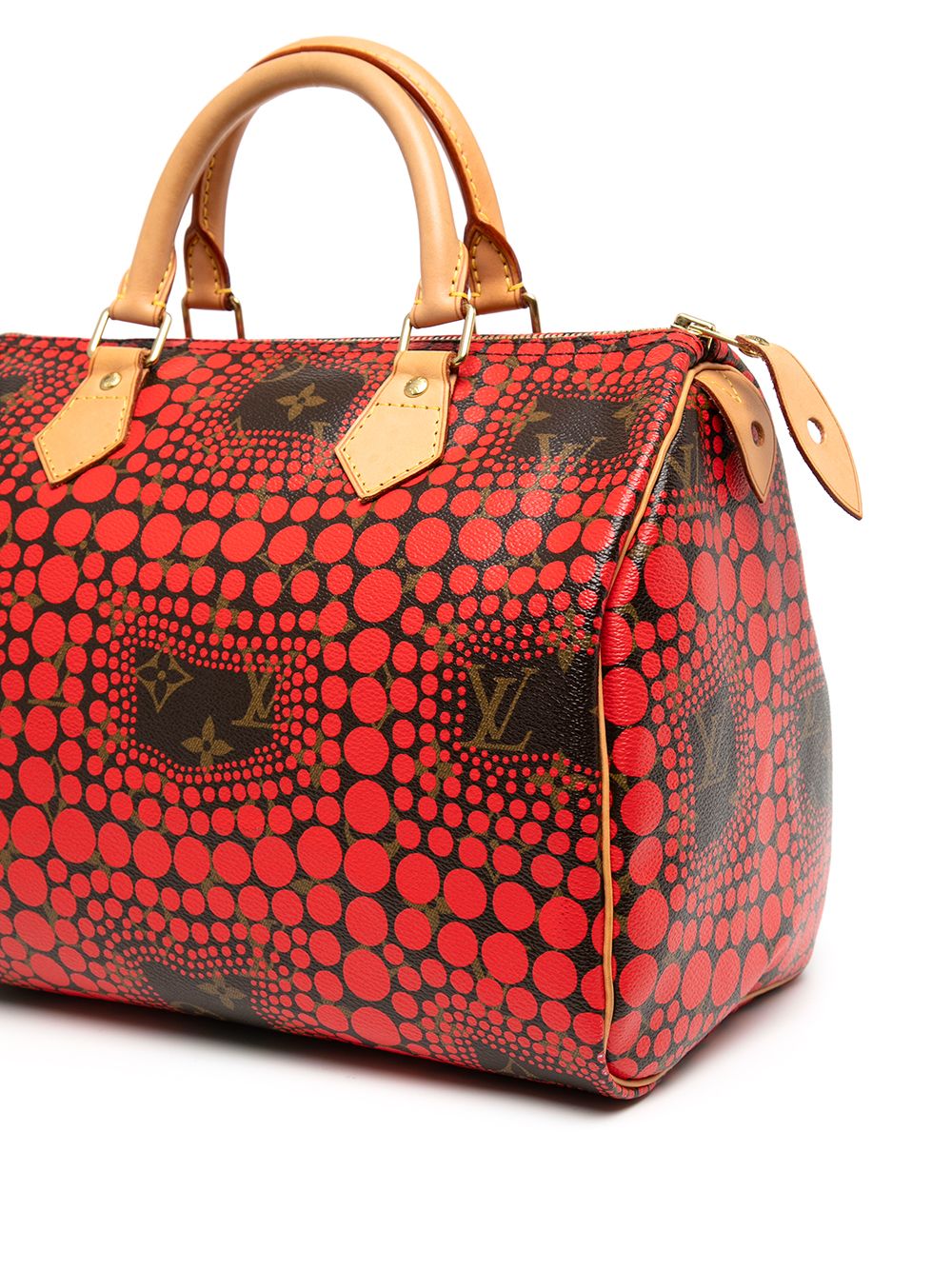 фото Louis vuitton сумка speedy 30 ограниченной серии 2012-го года из коллаборации с yayoi kusama