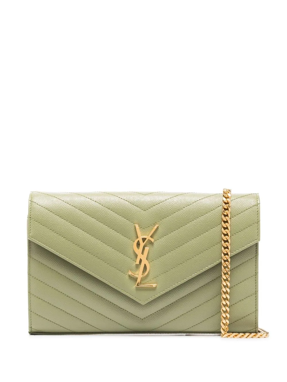 Saint Laurent Cassandre envelope-wallet Clutch Bag - Farfetch