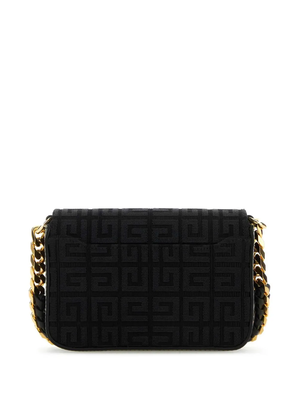  Givenchy 4g Jacquard Crossbody Bag - Black 