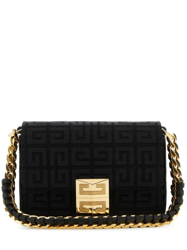 Givenchy 4G Jacquard Crossbody Bag in Black