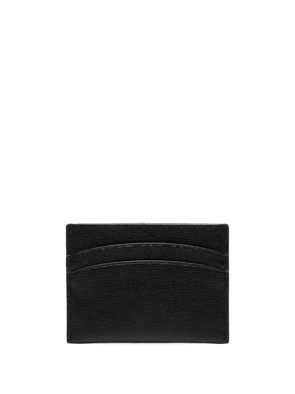 Tory Burch Robinson logo plaque Cardholder Black FARFETCH AZ