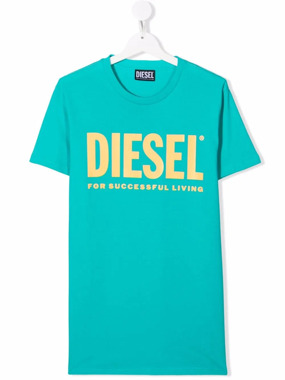 

Diesel Kids playera con logo estampado - Azul