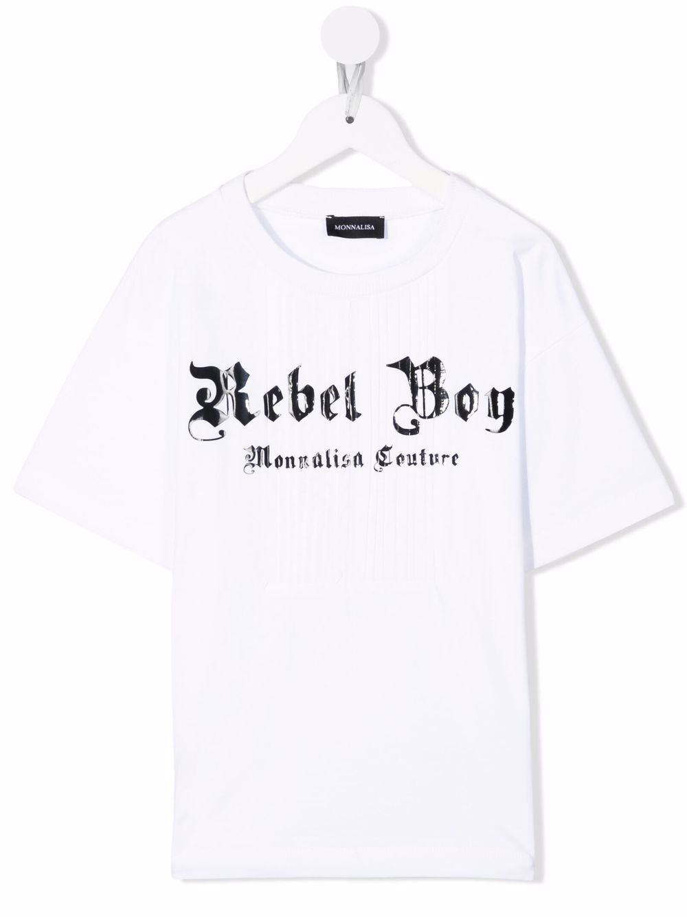 

Monnalisa playera Rebel Boy - Blanco