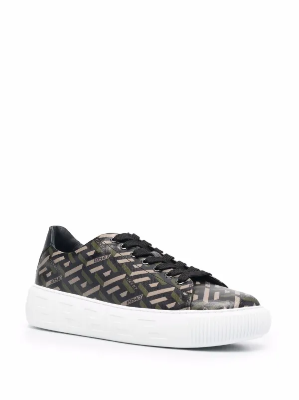 versace la greca sneakers