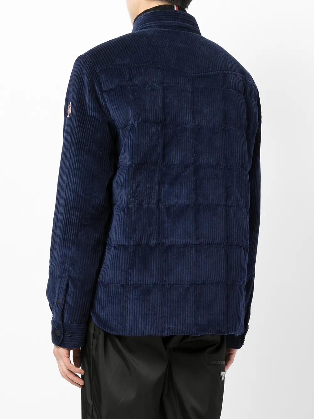 фото Moncler grenoble стеганая вельветовая куртка gelt