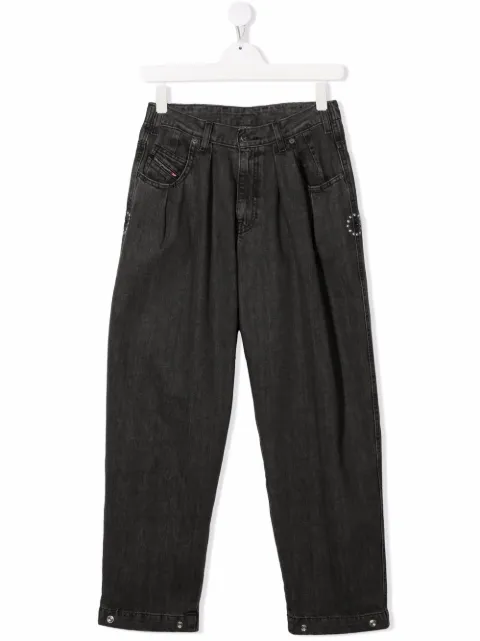 Diesel Kids جينز بوي فريند مرصع