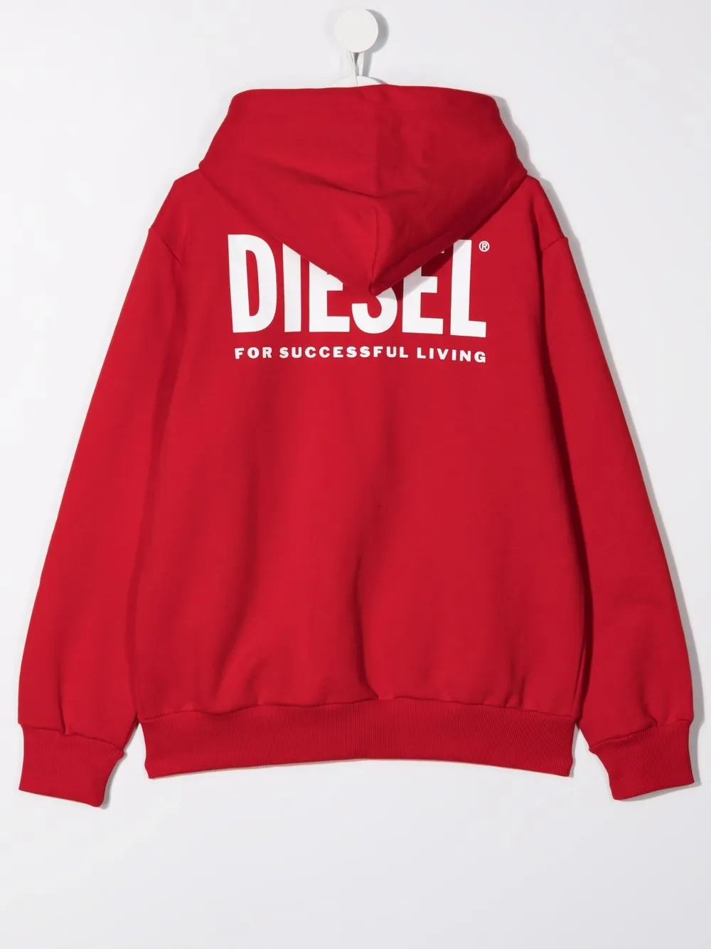 фото Diesel kids худи на молнии с логотипом