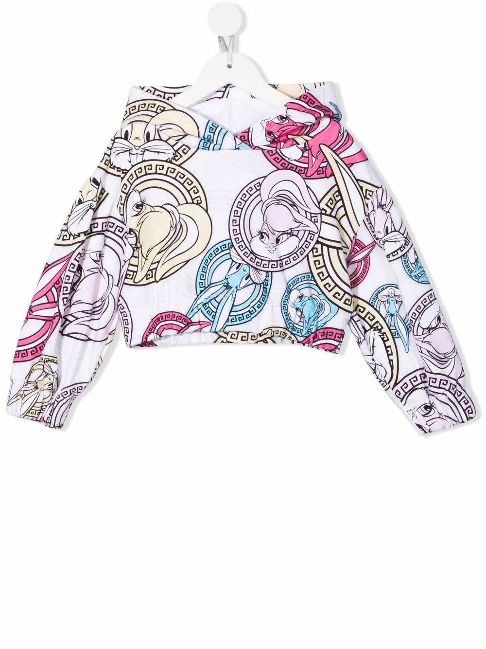 

Monnalisa Buggs Bunny print hoodie - White