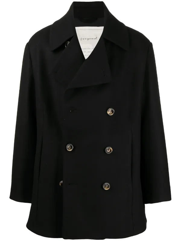 Toogood The Acrobat double-breasted Coat | Black | FARFETCH