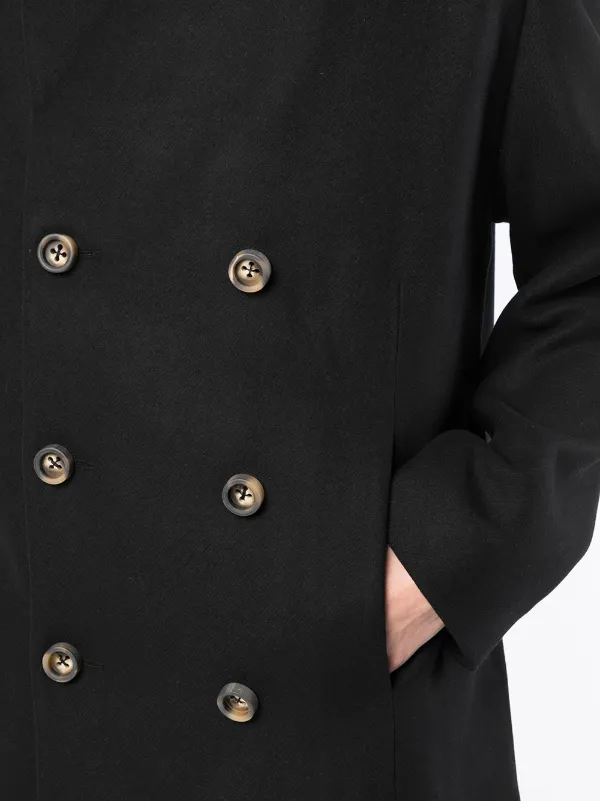 Toogood The Acrobat double-breasted Coat | Black | FARFETCH