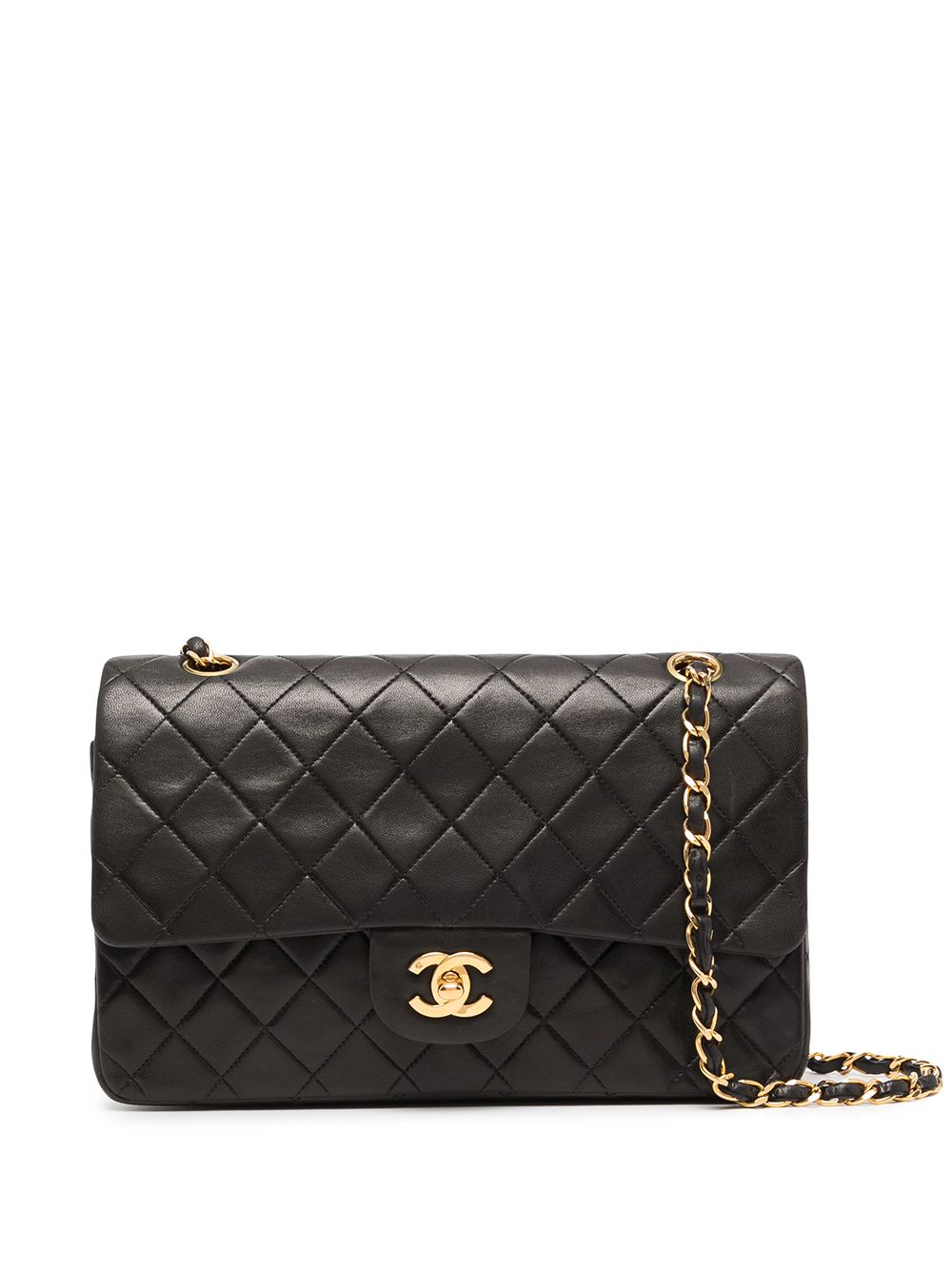 фото Chanel pre-owned сумка на плечо double flap 1991-1994 годов