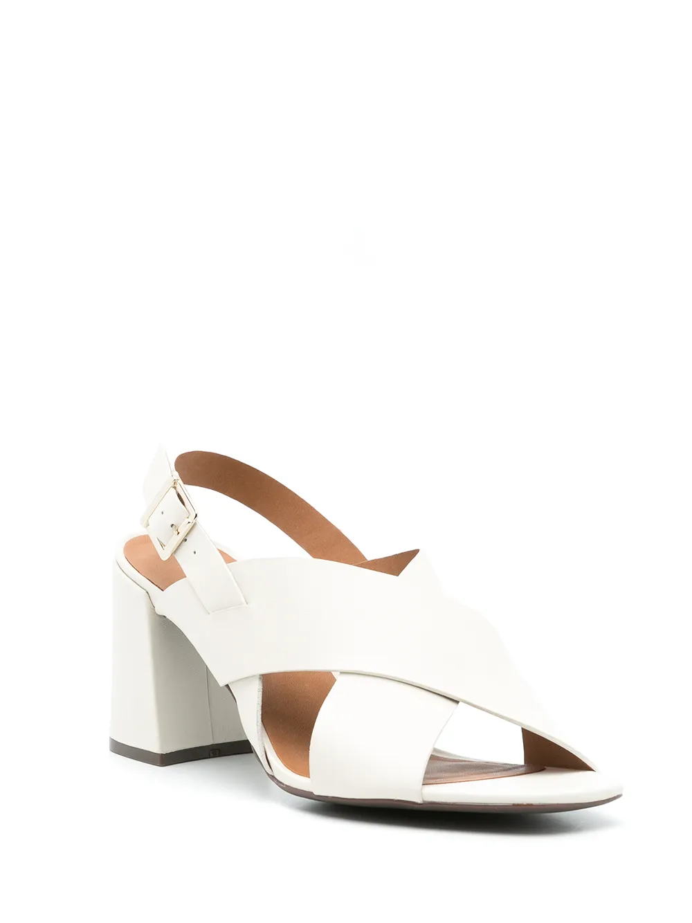 Sarah Chofakian Highway 85mm leather sandals | Heeled Sandals | Image 2