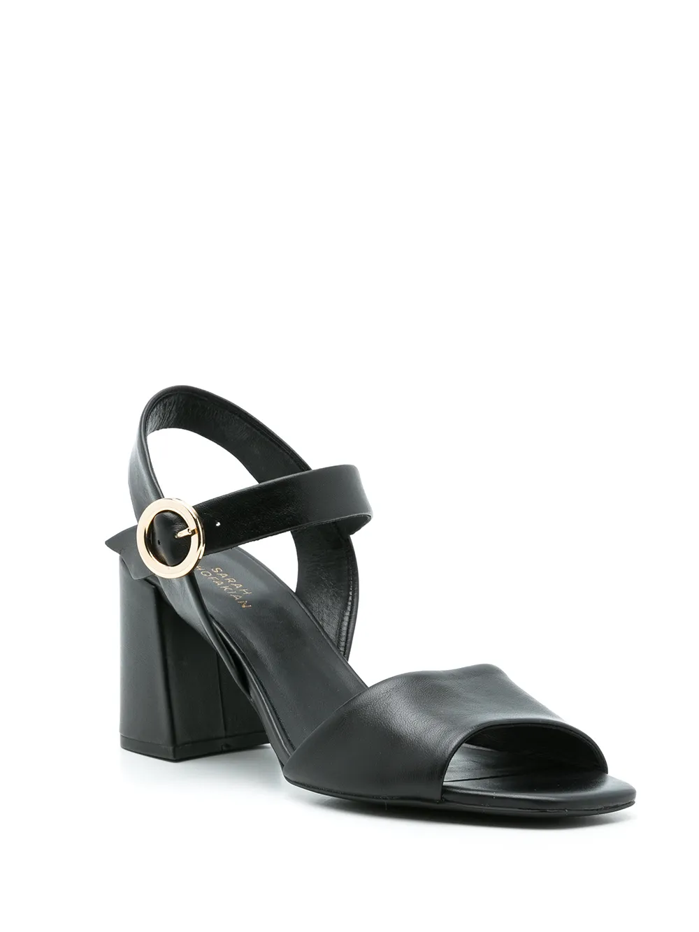 Sarah Chofakian Margaret 85mm leather sandals | Heeled Sandals | Image 2
