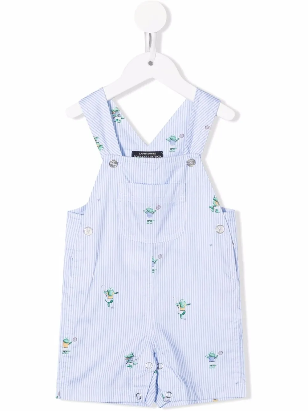 

Lapin House jumpsuit con estampado de tenis - Azul