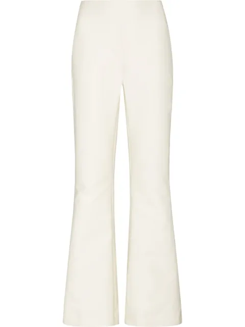 St. Agni high-waisted Flared Trousers - Farfetch