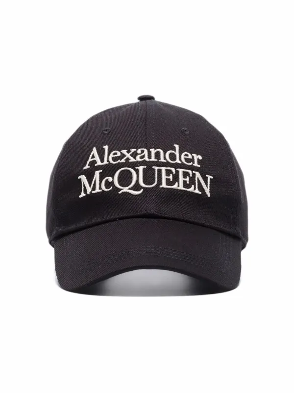 Alexander McQueen logo-embroidered Baseball Cap - Farfetch