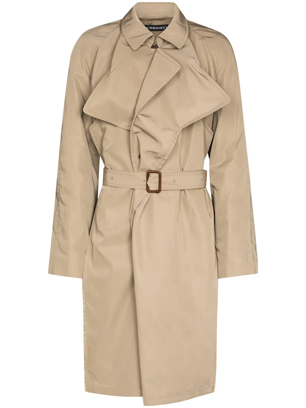 Y/Project Layered Belted Trench Coat - Farfetch