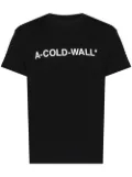 A-COLD-WALL* logo-print cotton T-shirt - Black