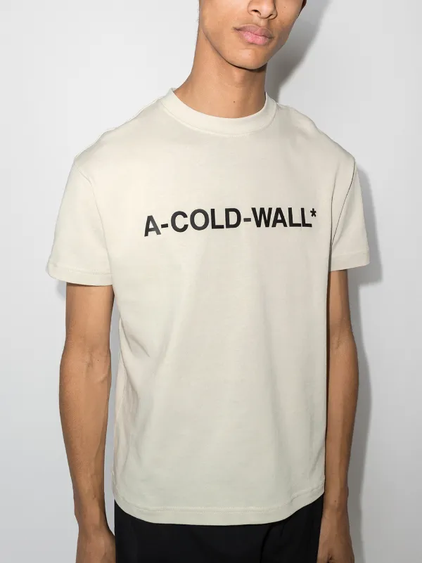 A-COLD-WALL* logo-print Cotton T-shirt - Farfetch