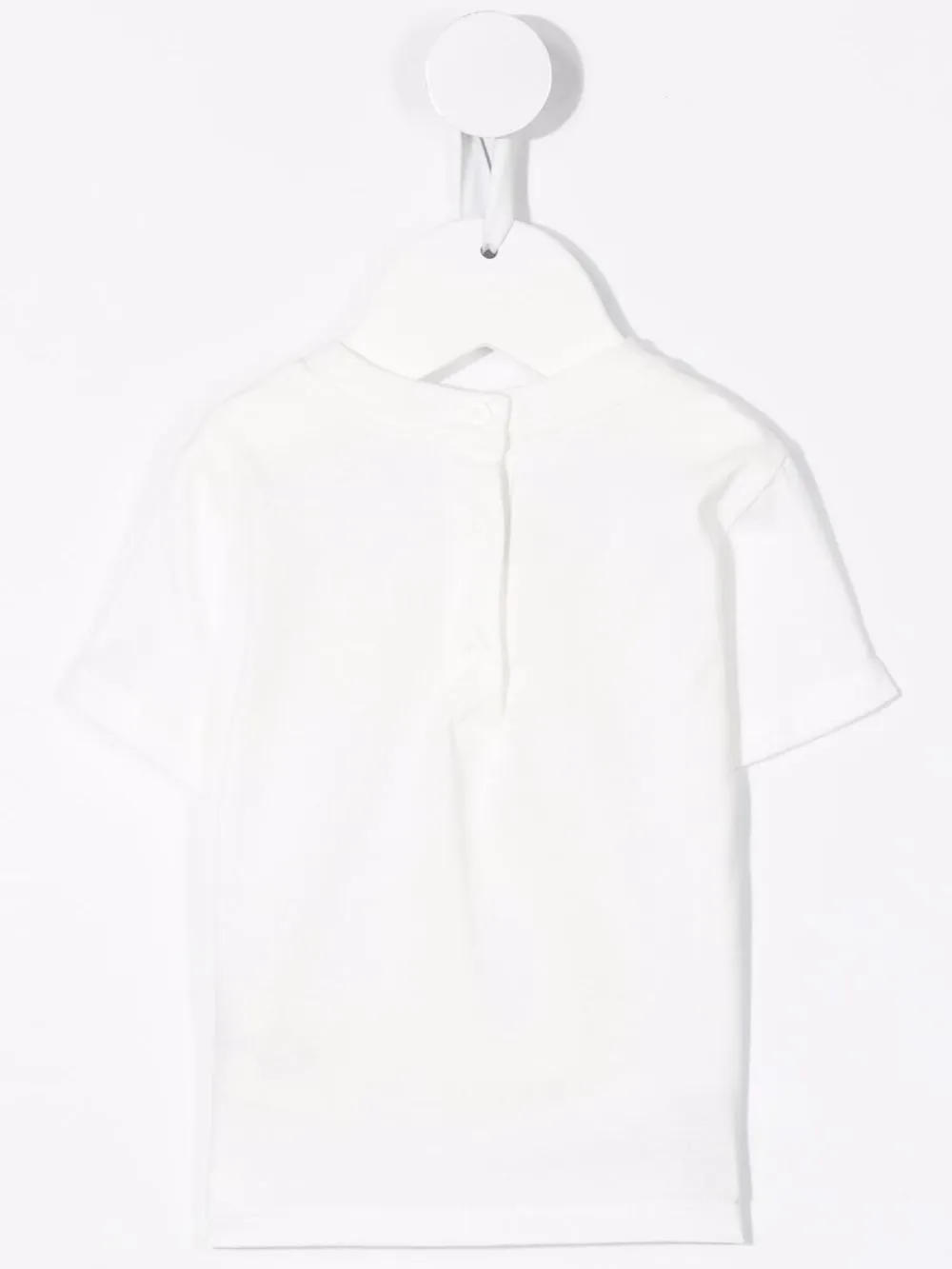 Fendi Kids Katoenen T-shirt - Wit