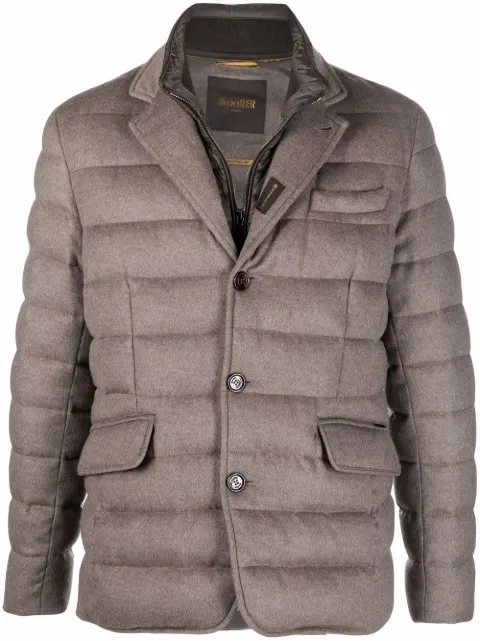 Moorer Nomo quilted down jacket