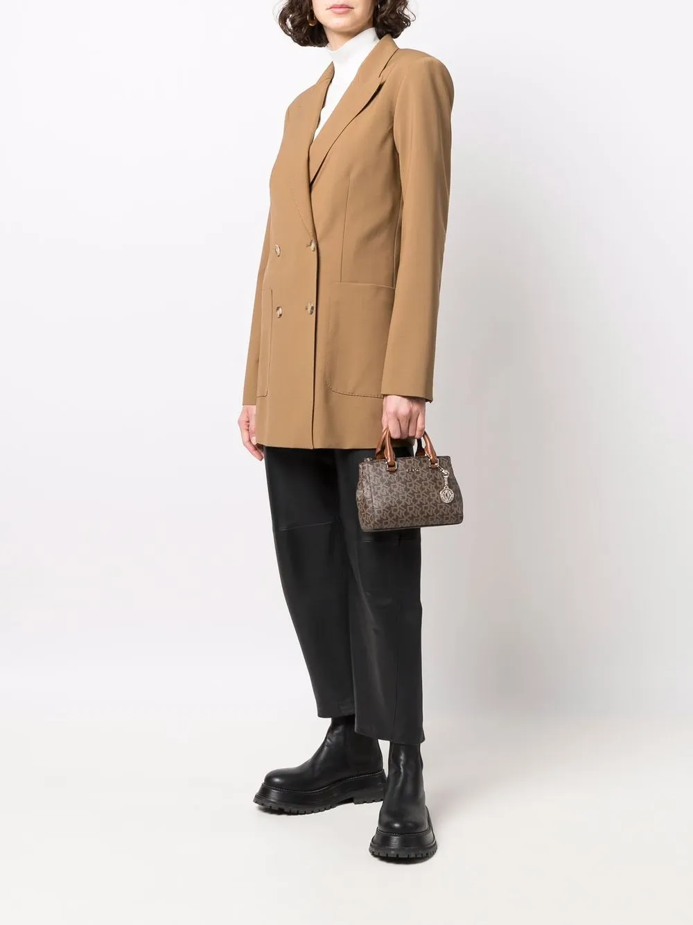 фото Dkny сумка-тоут с монограммой