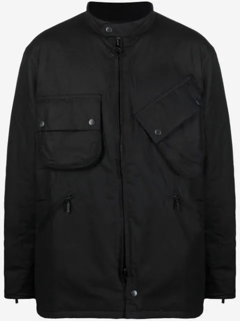 Barbour multi-pocket zip-up jacket