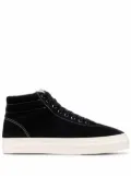 Stepney Workers Club suede hi-top trainers - Black
