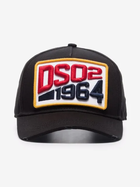 DSQUARED2 1964 logo-patch cap