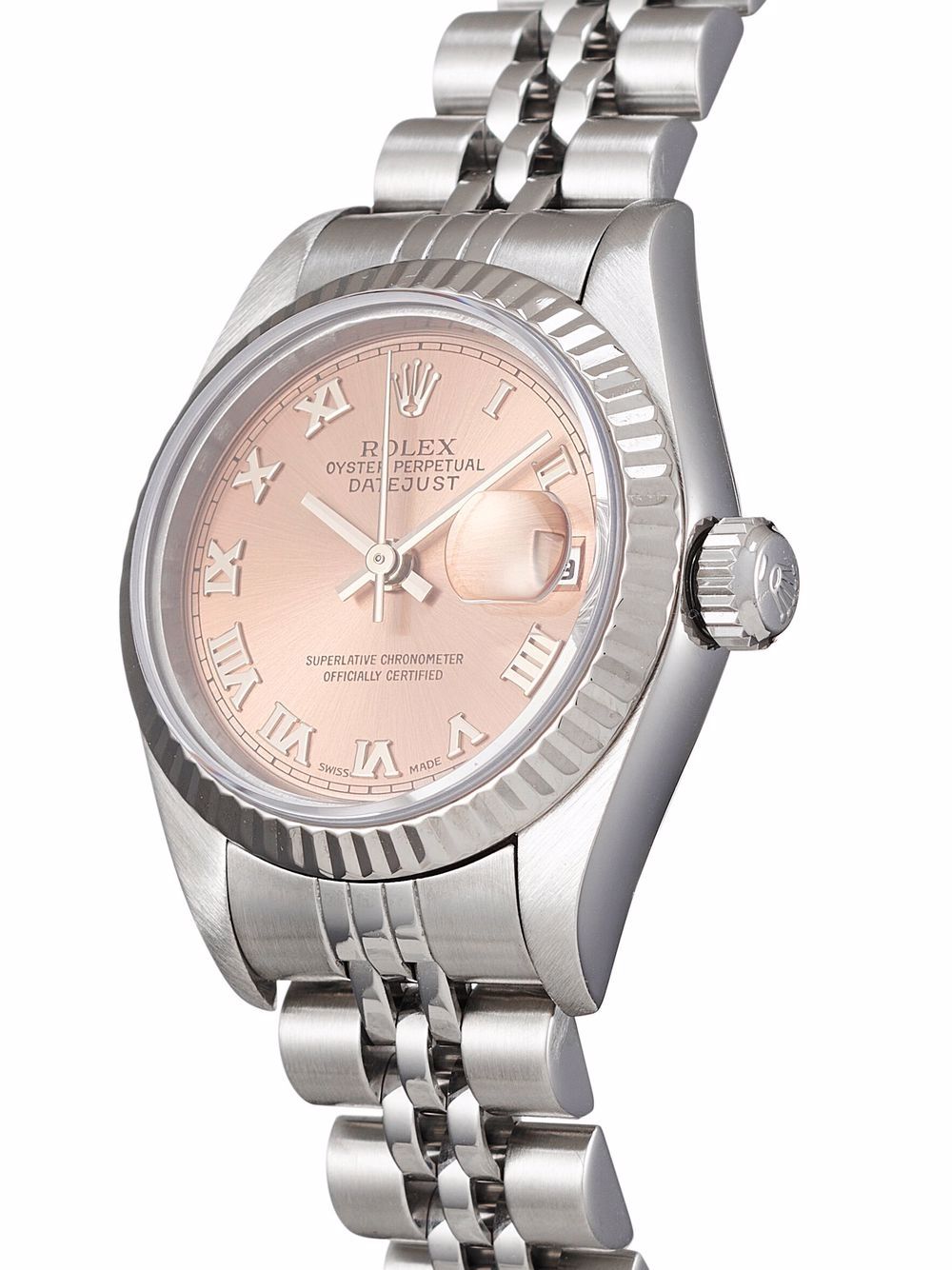 фото Rolex наручные часы lady-datejust pre-owned 26 мм 2001-го года