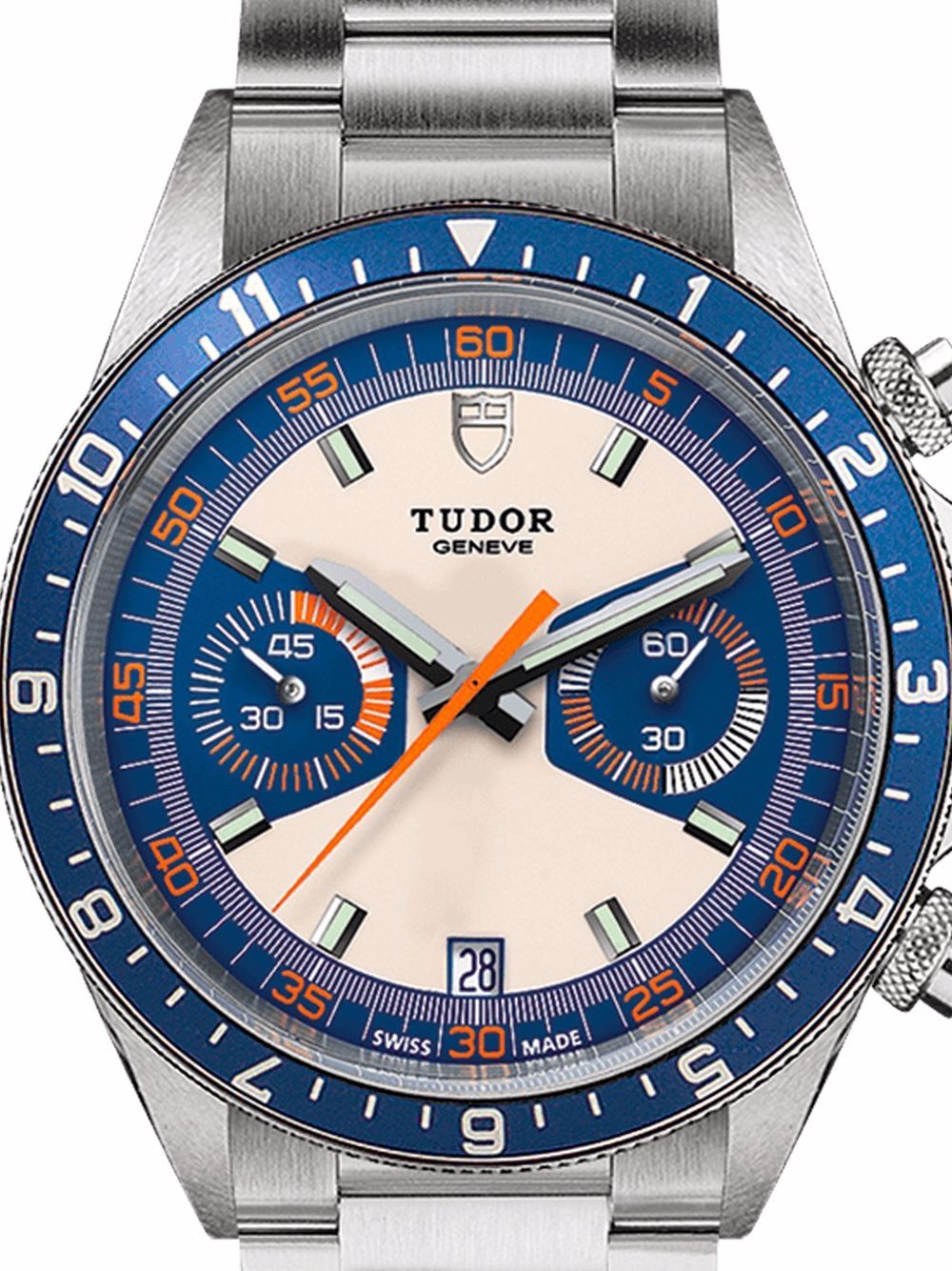 фото Tudor наручные часы heritage chronograph pre-owned 42 мм