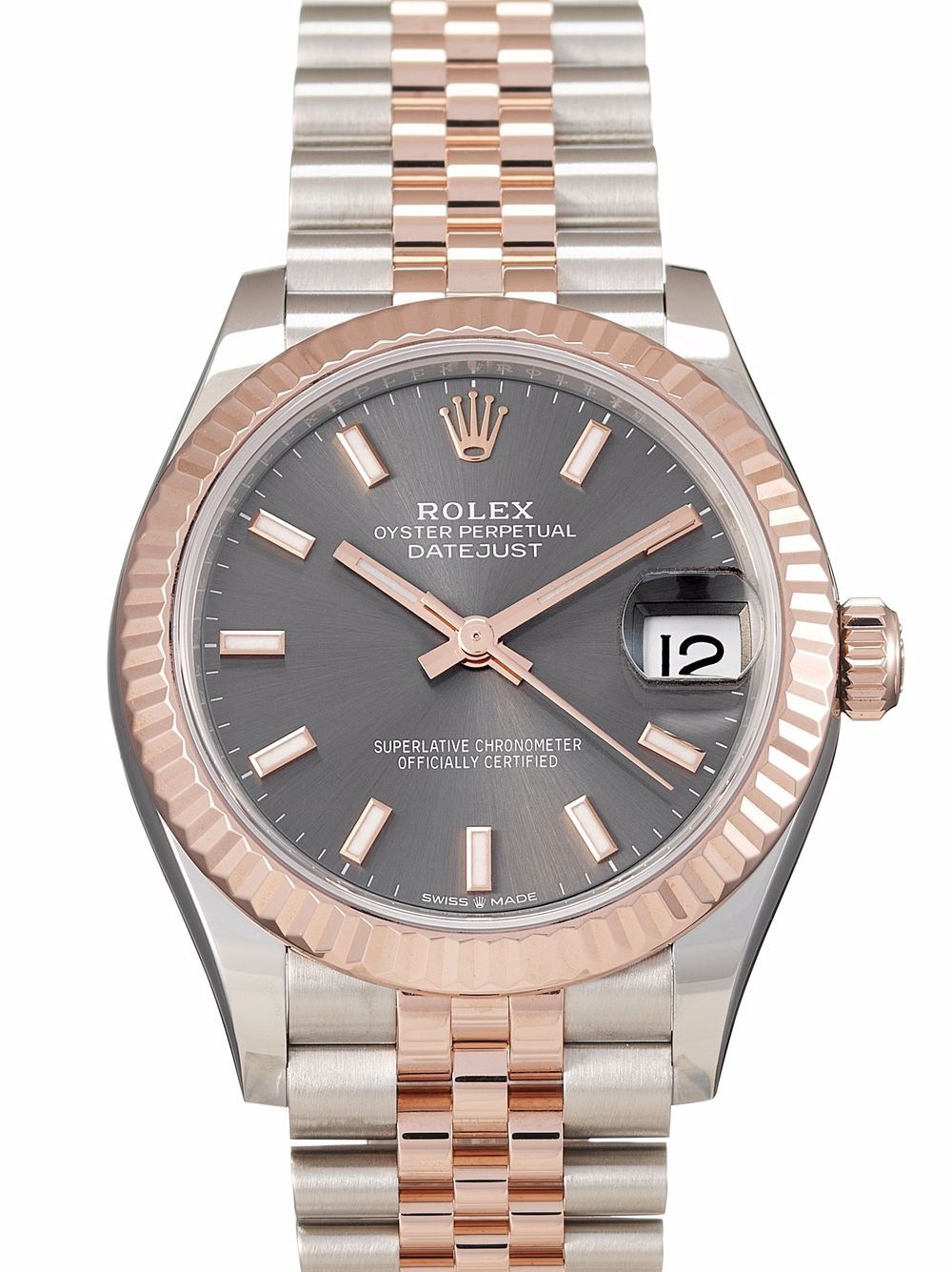 фото Rolex наручные часы datejust pre-owned 31 мм 2021-го года