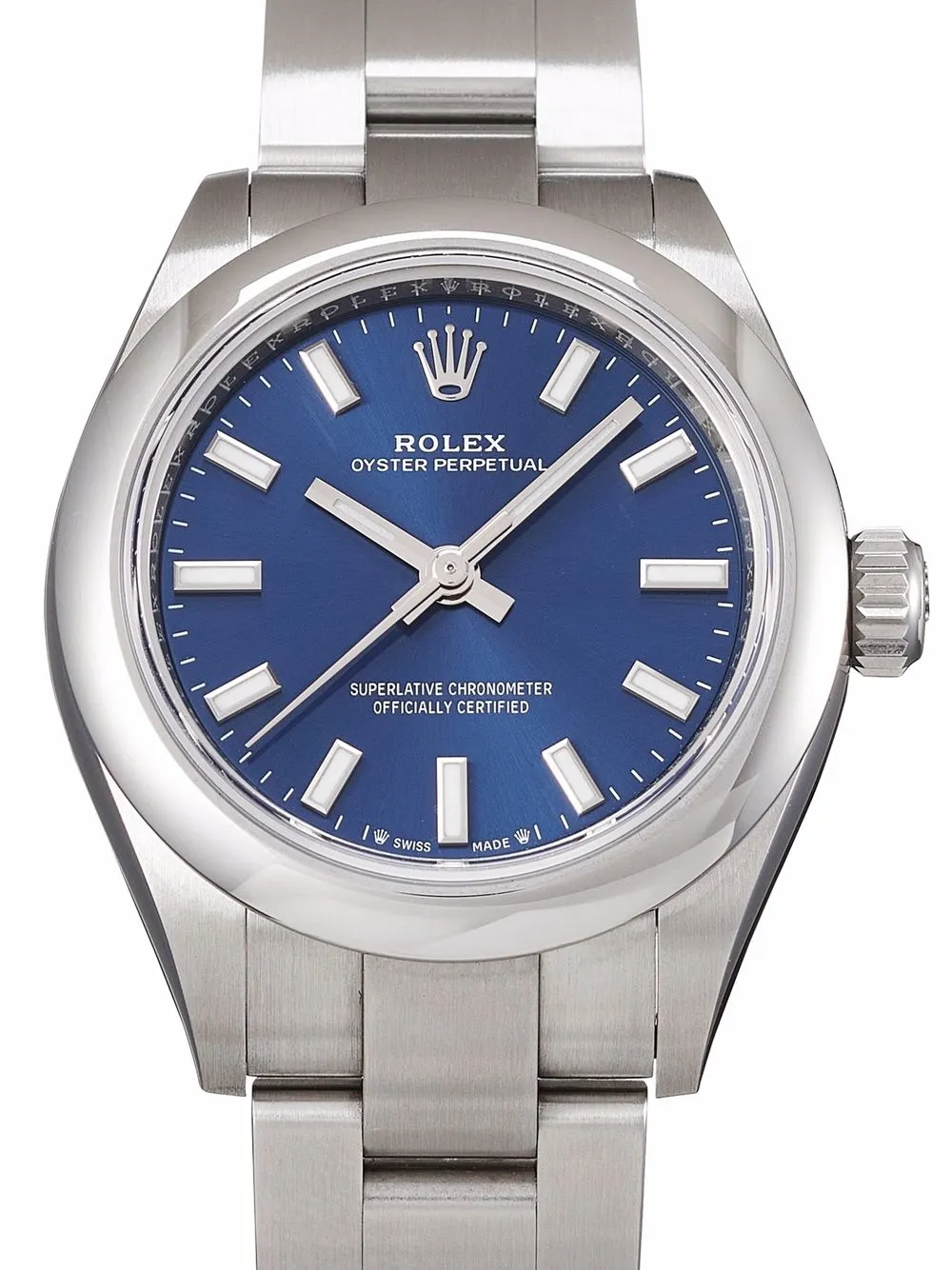 фото Rolex наручные часы oyster perpetual pre-owned 28 мм 2021-го года