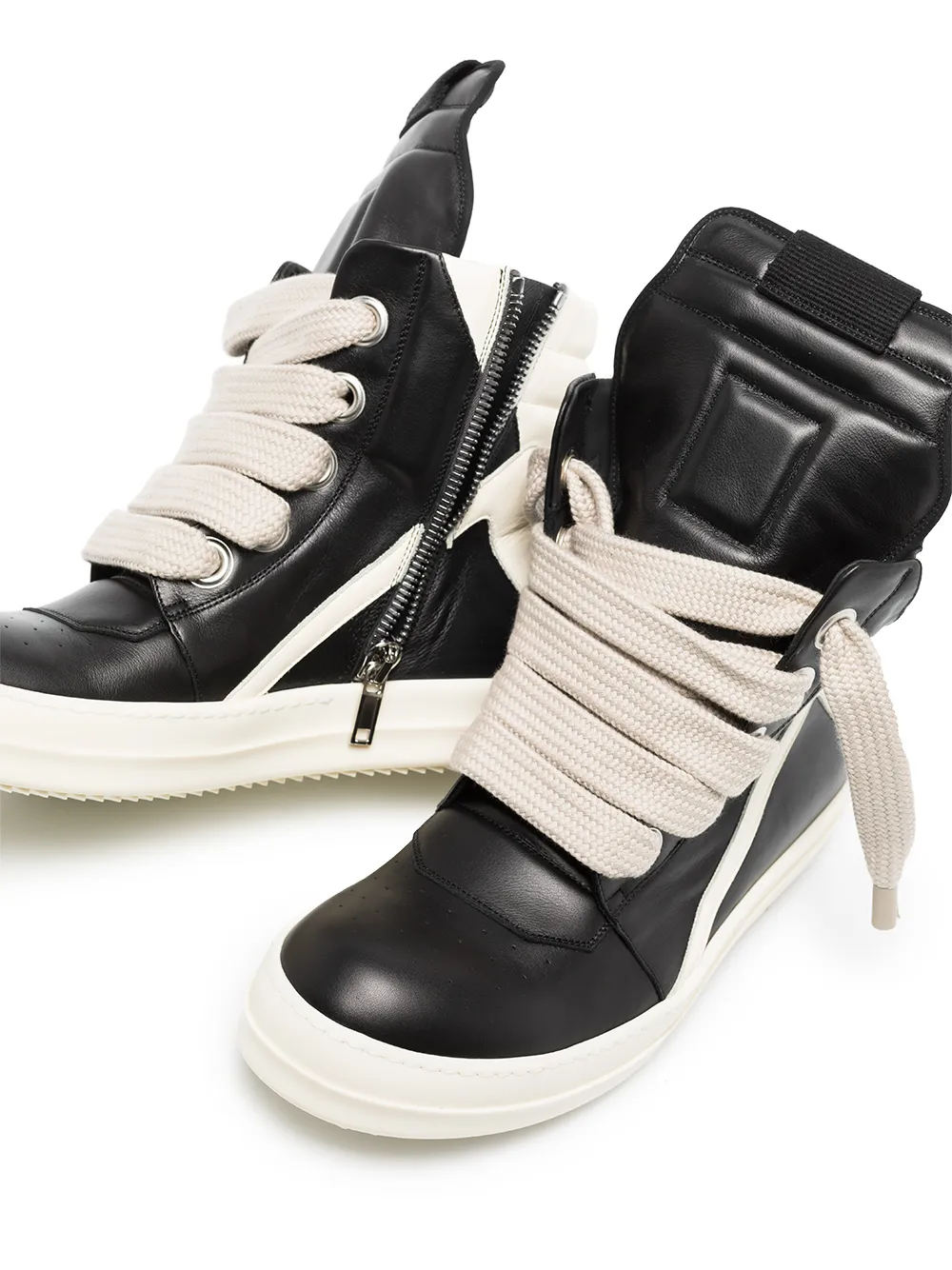 фото Rick owens высокие кеды geobasket