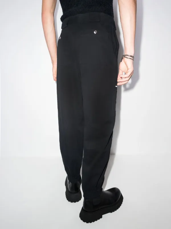 alexander mcqueen テーパードパンツ Alexander McQueen アレキサンダー・マックイーン ジップ