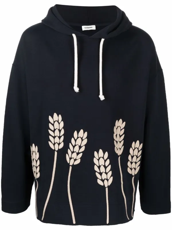Sudadera con capucha y motivo bordado SANDRO por 195€ - Compra online SS22  - Devolución gratuita y pago seguro